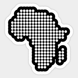 Africa Dots Sticker